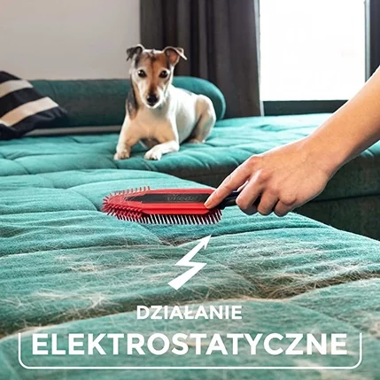Vileda Zestaw Pet Pro Ręcznik XL Szczotka Always Clean Szczotka Elektrostatyczna