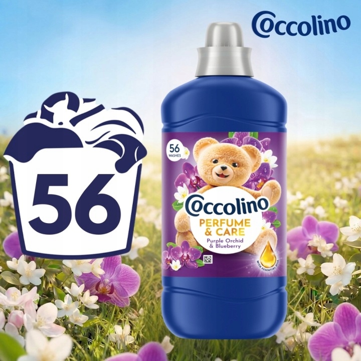 Coccolino Perfume & Care Purple Orchid & Blueberry 1288ml + 929922 Coccolino Perfume & Care Waterlily & Grapefruit 1288ml