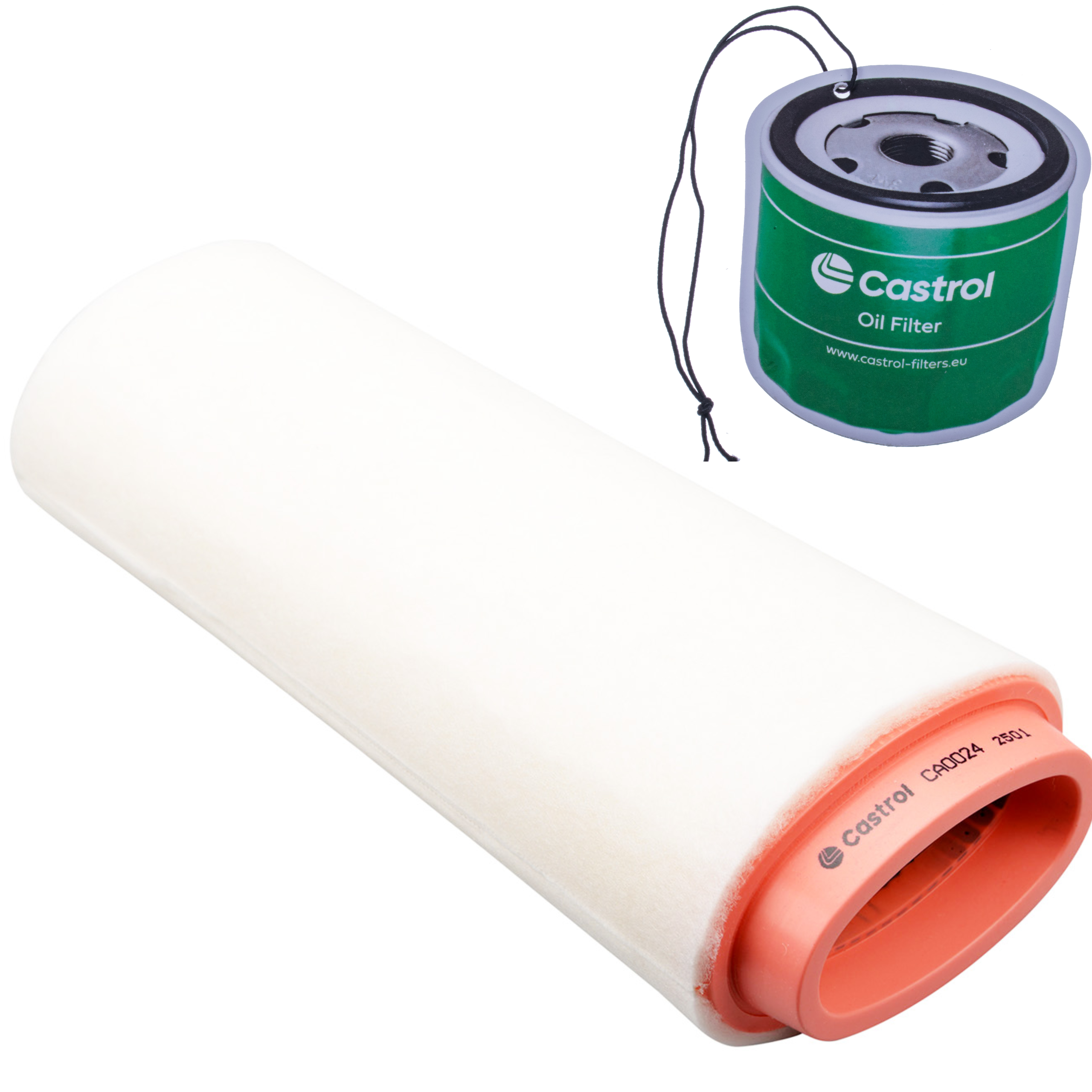 Castrol Filters Filtr Powietrza CA0024 + Zawieszka Zapachowa gratis