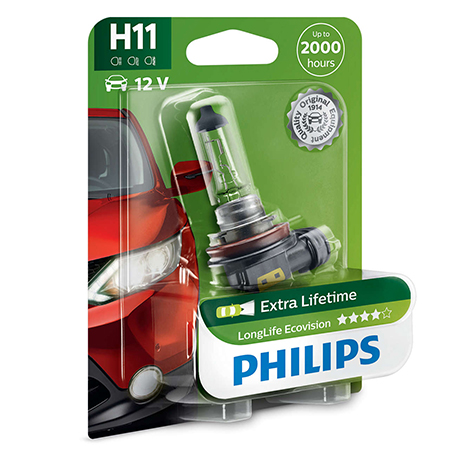 Philips LongLife EcoVision żarówka samochodowa H11 12 V