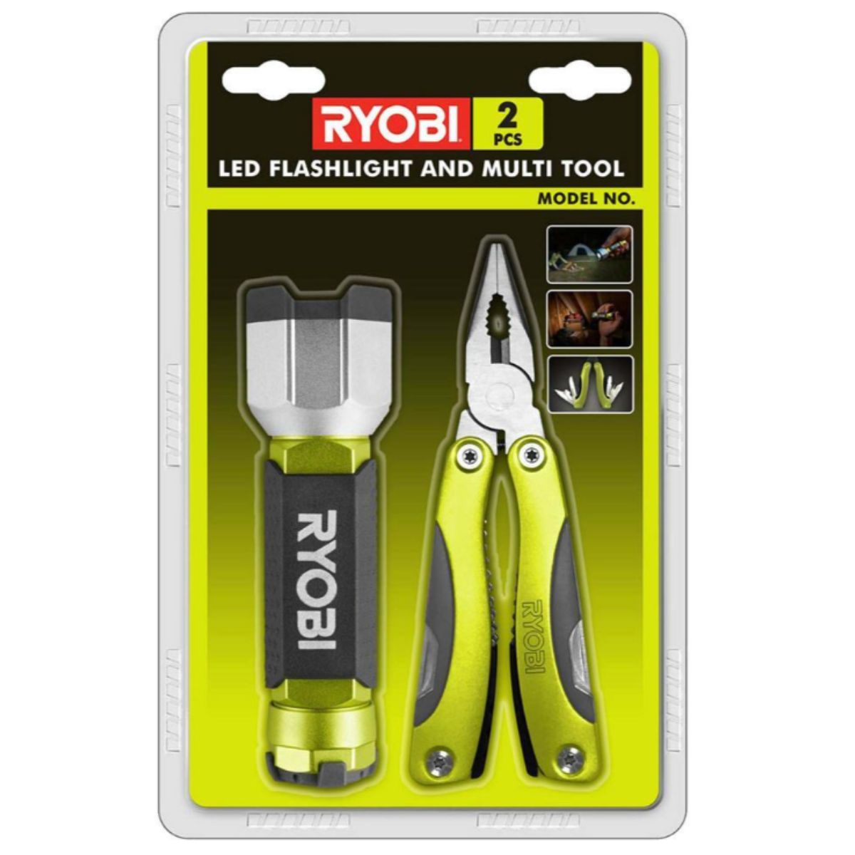 RYOBI Multi-Tool & Latarka LED Set 10w1 RFLMT2PCK