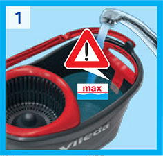 Vileda Easy Wring&Clean Turbo Mop + 242337 Bee Smart Worki na Śmieci LDPE 60l 10szt. 242434