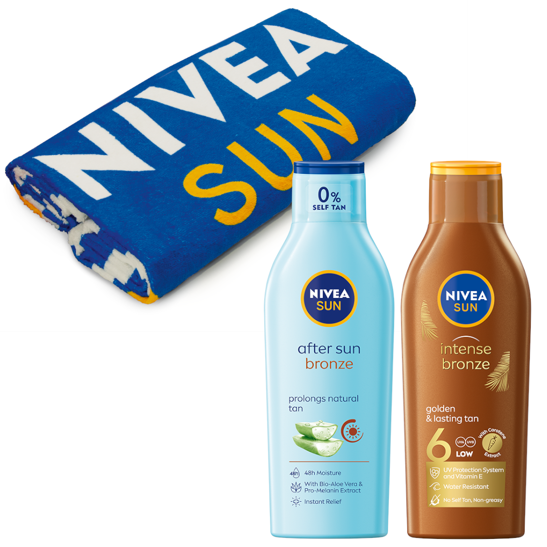 NIVEA SUN Intense Bronze Karotenowy balsam SPF6+ Bronze Balsam po opalaniu