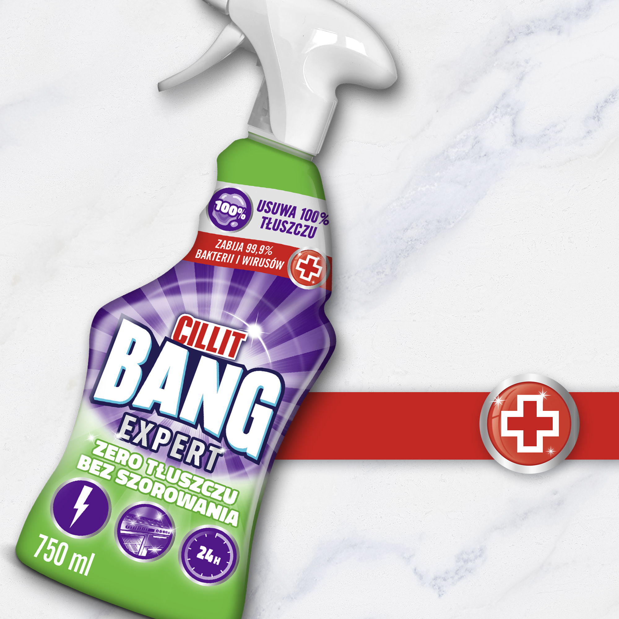 024210 Cillit Bang Pow Cle Tłu i Smu 750. x2