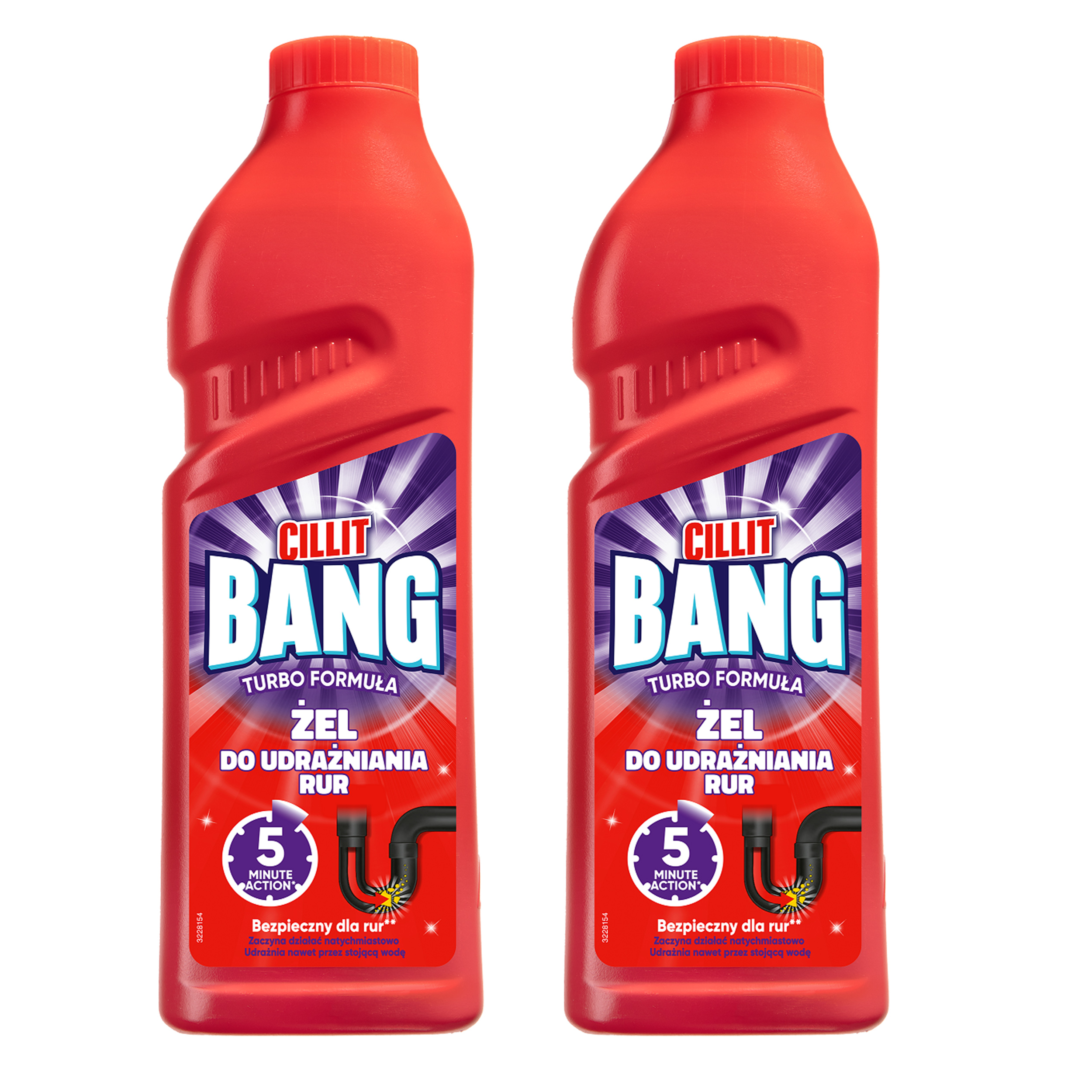 Cillit Bang Turbo Żel do Rur 1L CB01