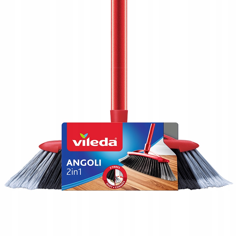 Vileda Szczotka + szufelka 2w1 profilowana [zestaw]