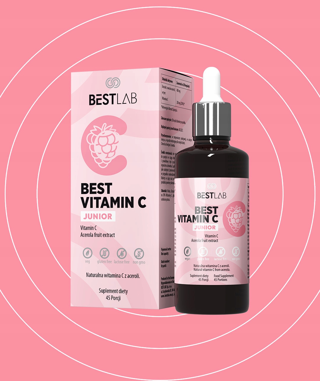 Best Vitamin C Junior z naturalnym ekstraktem z aceroli