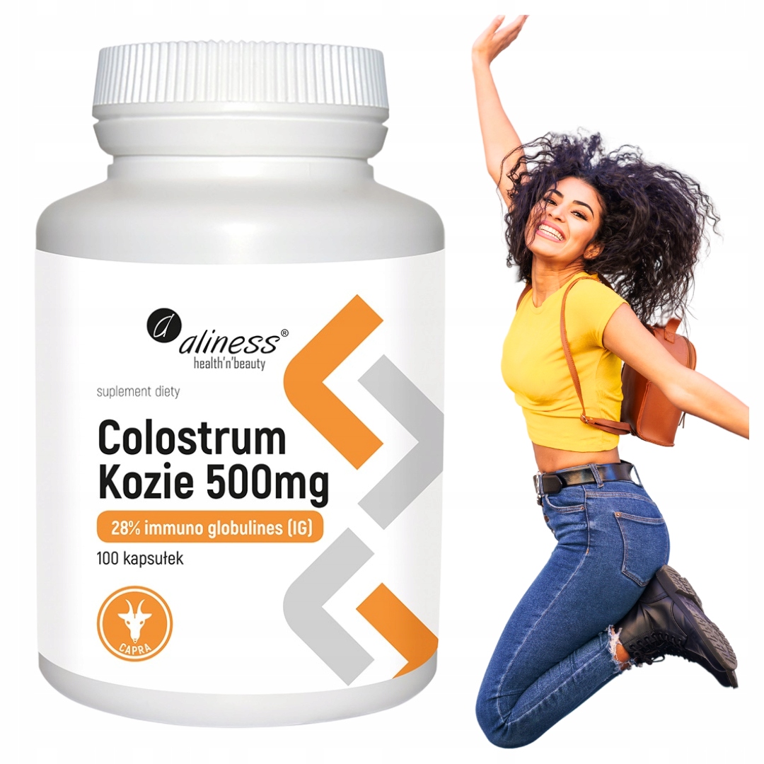 Colostrum kozie 28% IG - premium suplement odporności