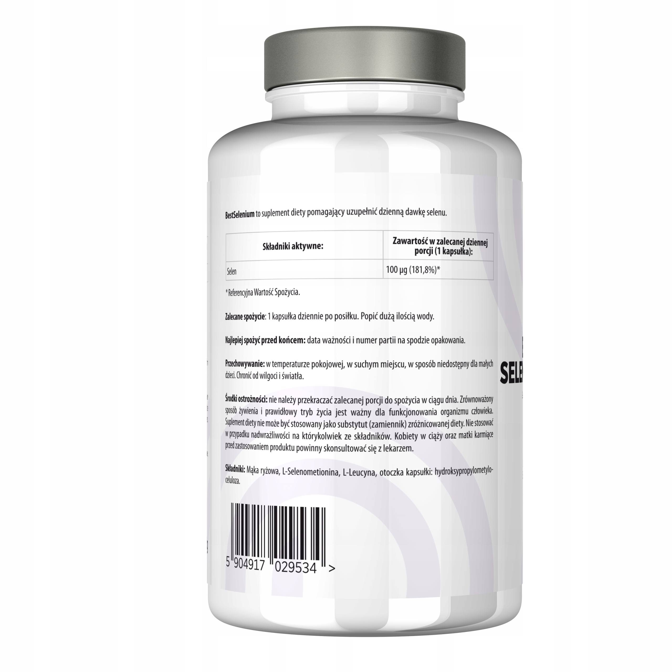 BestSelenium - 200 kapsułek