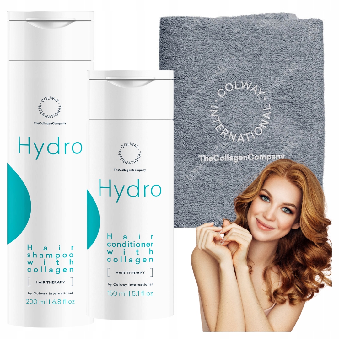 Zestaw Szampon i Odżywka z Kolagenem Colway