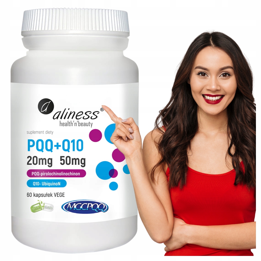 PQQ MGCPQQ® + Q10 - Naturalna formuła wsparcia mitochondriów
