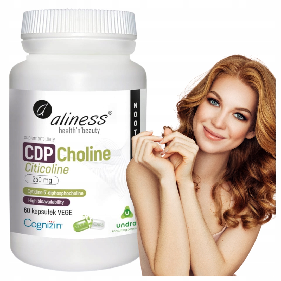 Aliness CDP Cholina Citicoline - suplement dla mózgu