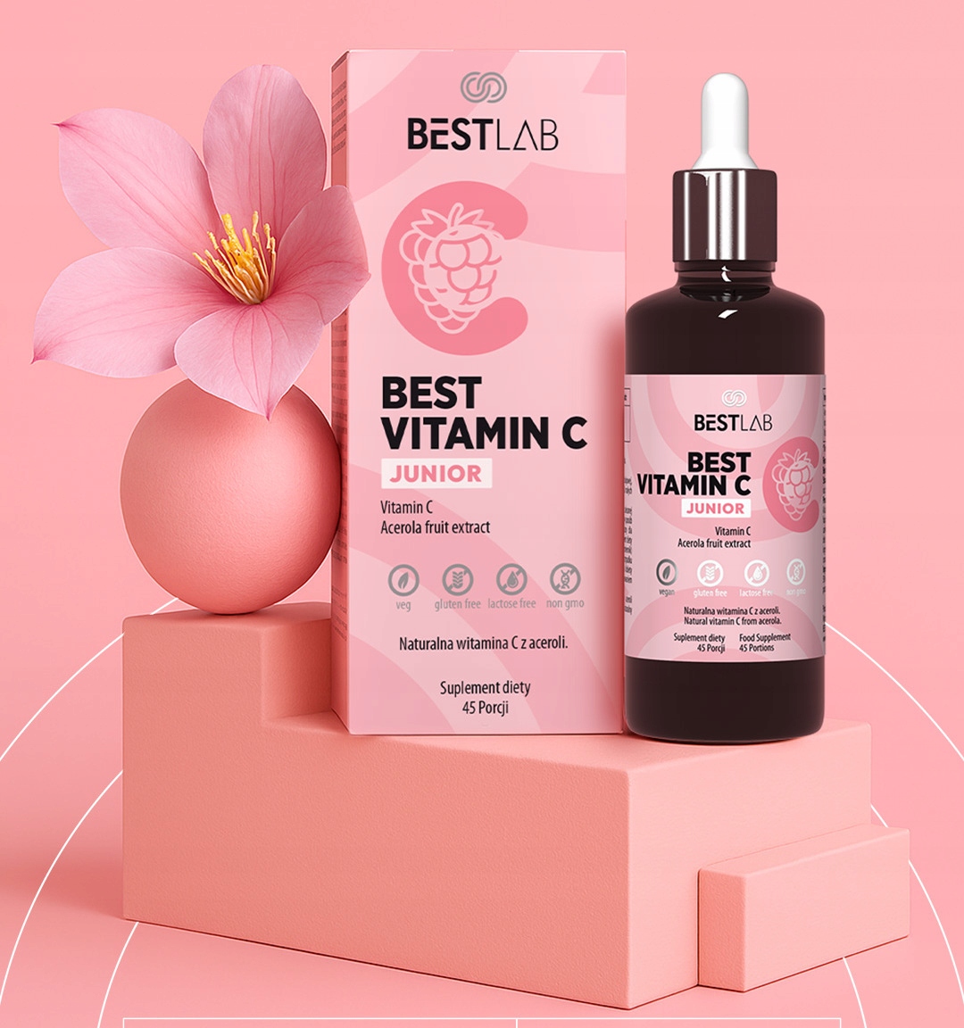 Best Vitamin C Junior - naturalne wsparcie odporności dla dzieci