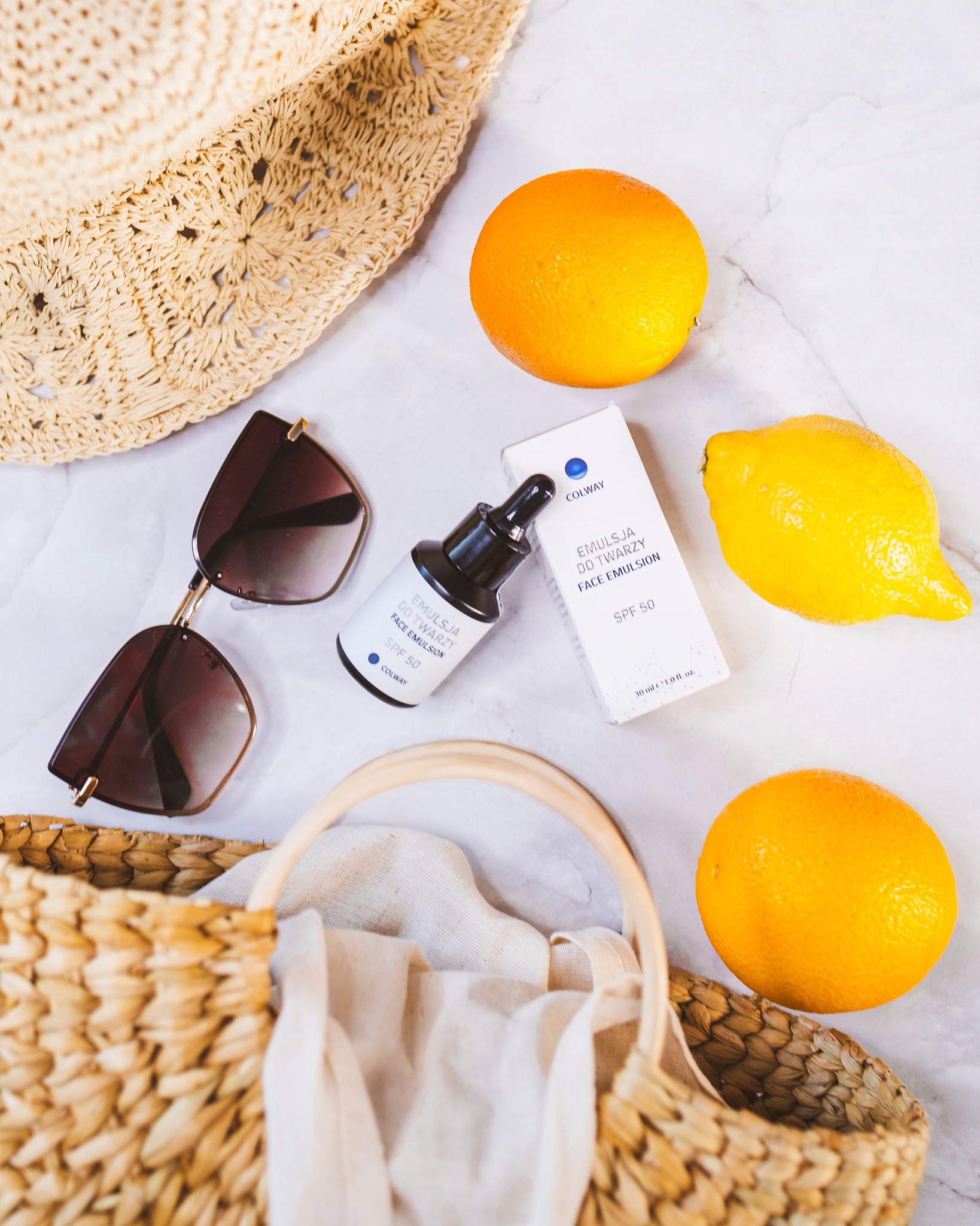 Emulsja do Twarzy SPF 50 Colway