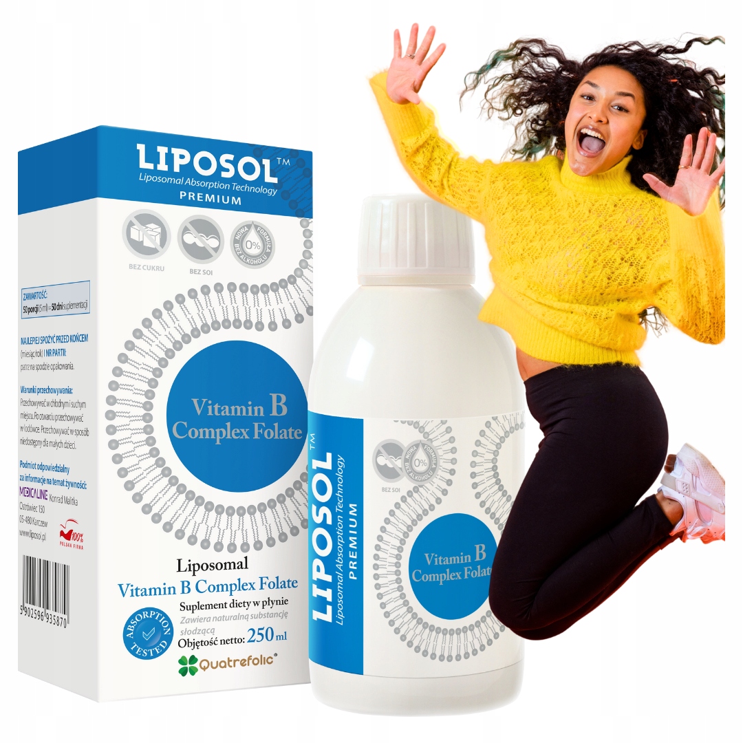 Aliness Liposol B Complex - liposomalne witaminy B