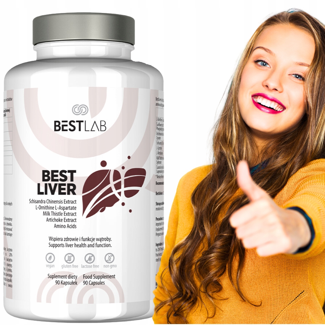 BestLiver - premium wsparcie wątroby z potróją tarczą ochronną