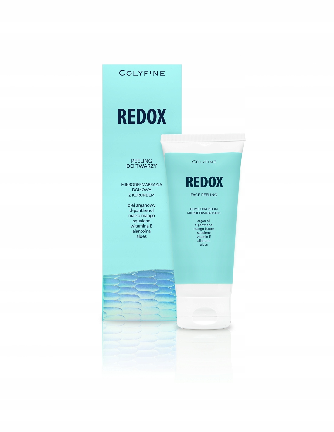 ColyFine REDOX - Kremowy peeling do twarzy z korundem
