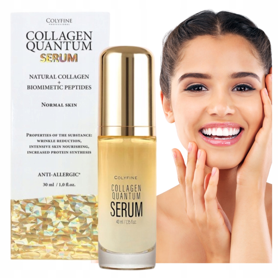 ColyFine Quantum Serum – kolagenowe serum anti-age do twarzy z peptydem biomimetycznym