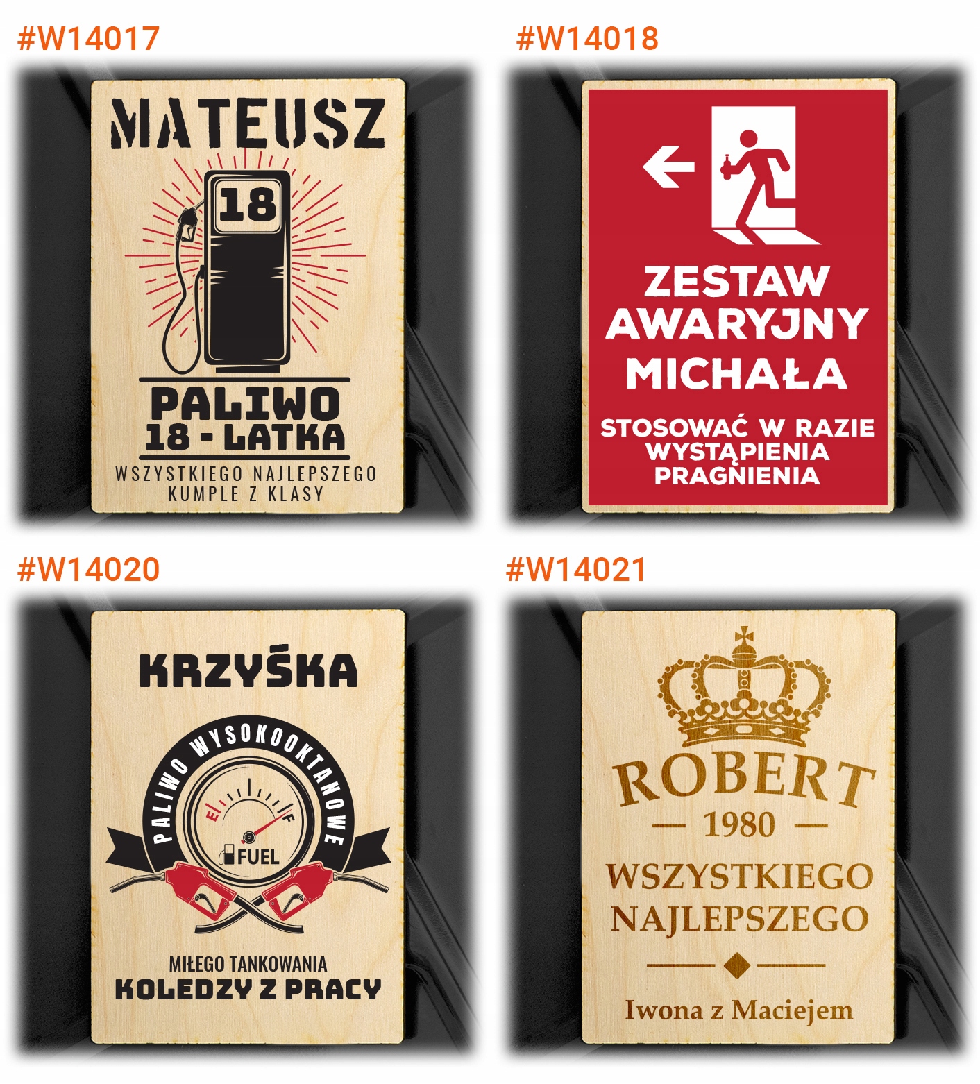 KANISTER BAREK prezent na emeryturę