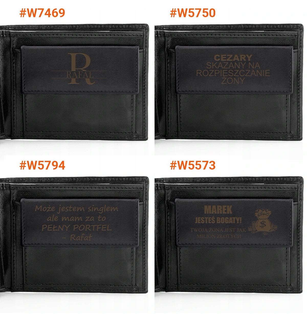 PORTFEL skórzany i PASEK na PREZENT MIKOŁAJKOWY