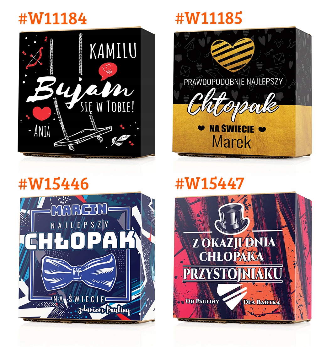 Skórzany męski PASEK BETLEWSKI + GRAWER WALENTYNKI