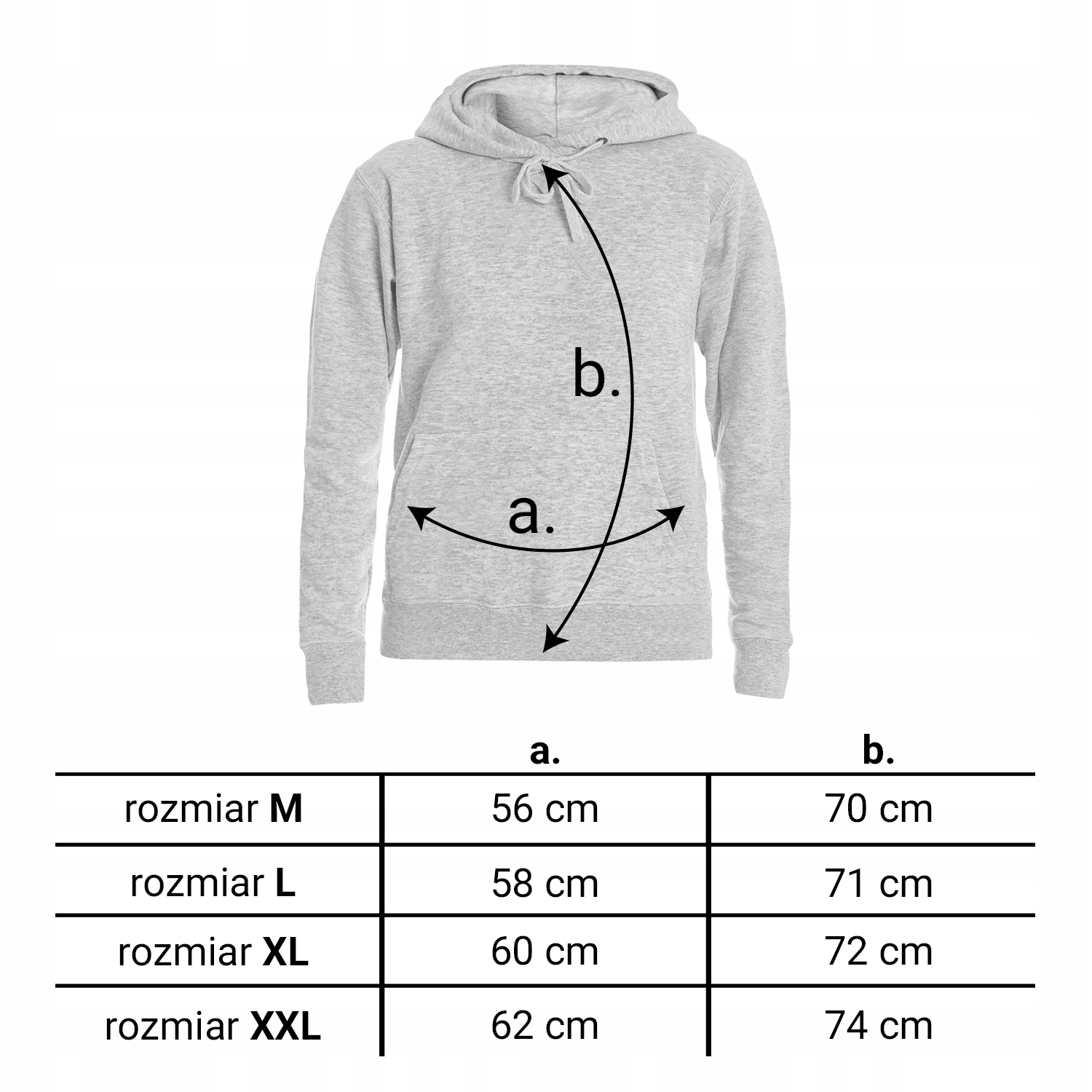 BLUZA z KAPTUREM MĘSKA L +IMIĘ PUDEŁKO na PREZENT