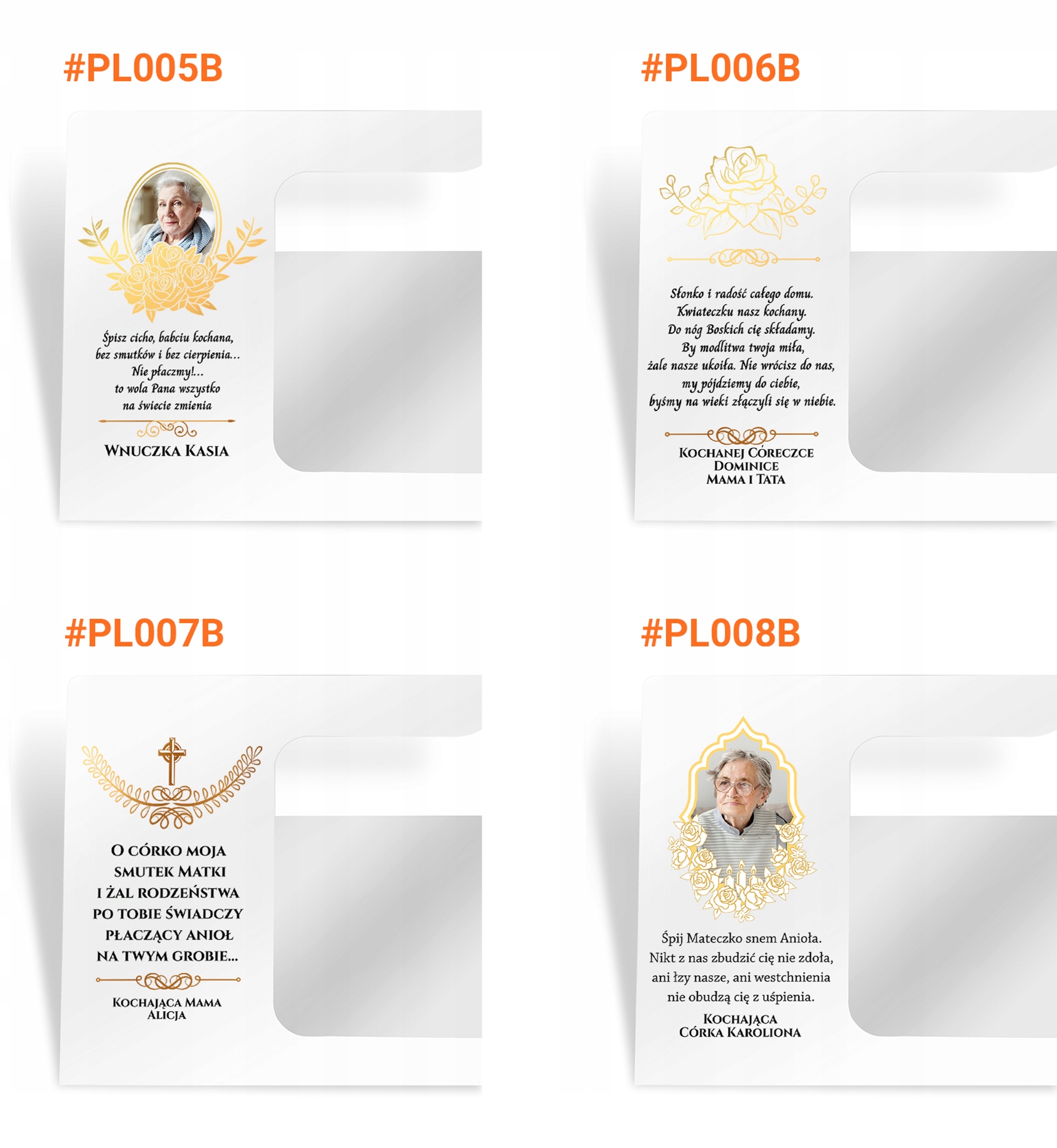 PODSTAWKA POD ZNICZ Z DEDYKACJĄ I LAMPIONEM XXL