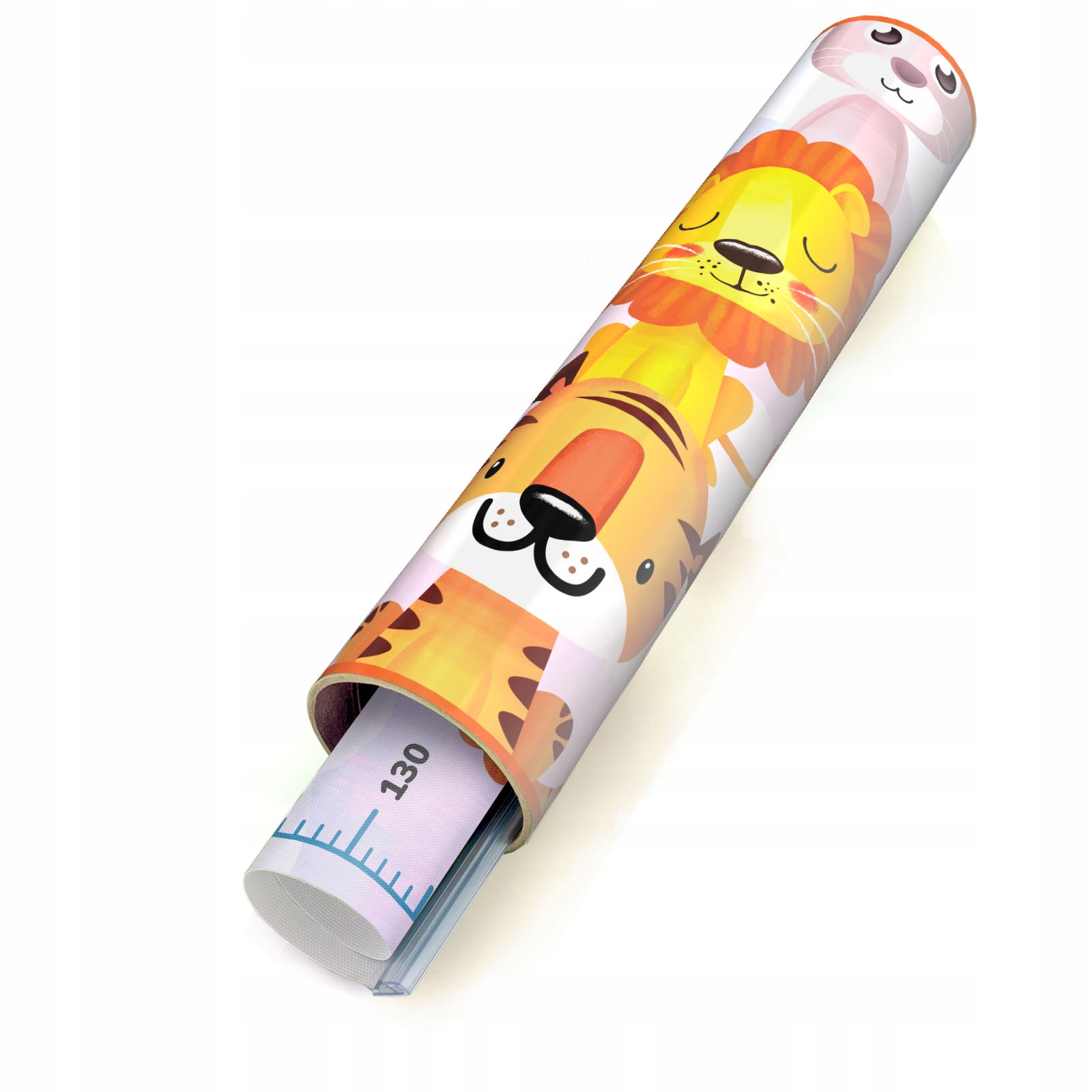 Miarka wzrostu DLA DZIECI wydruk na PŁÓTNIE imię