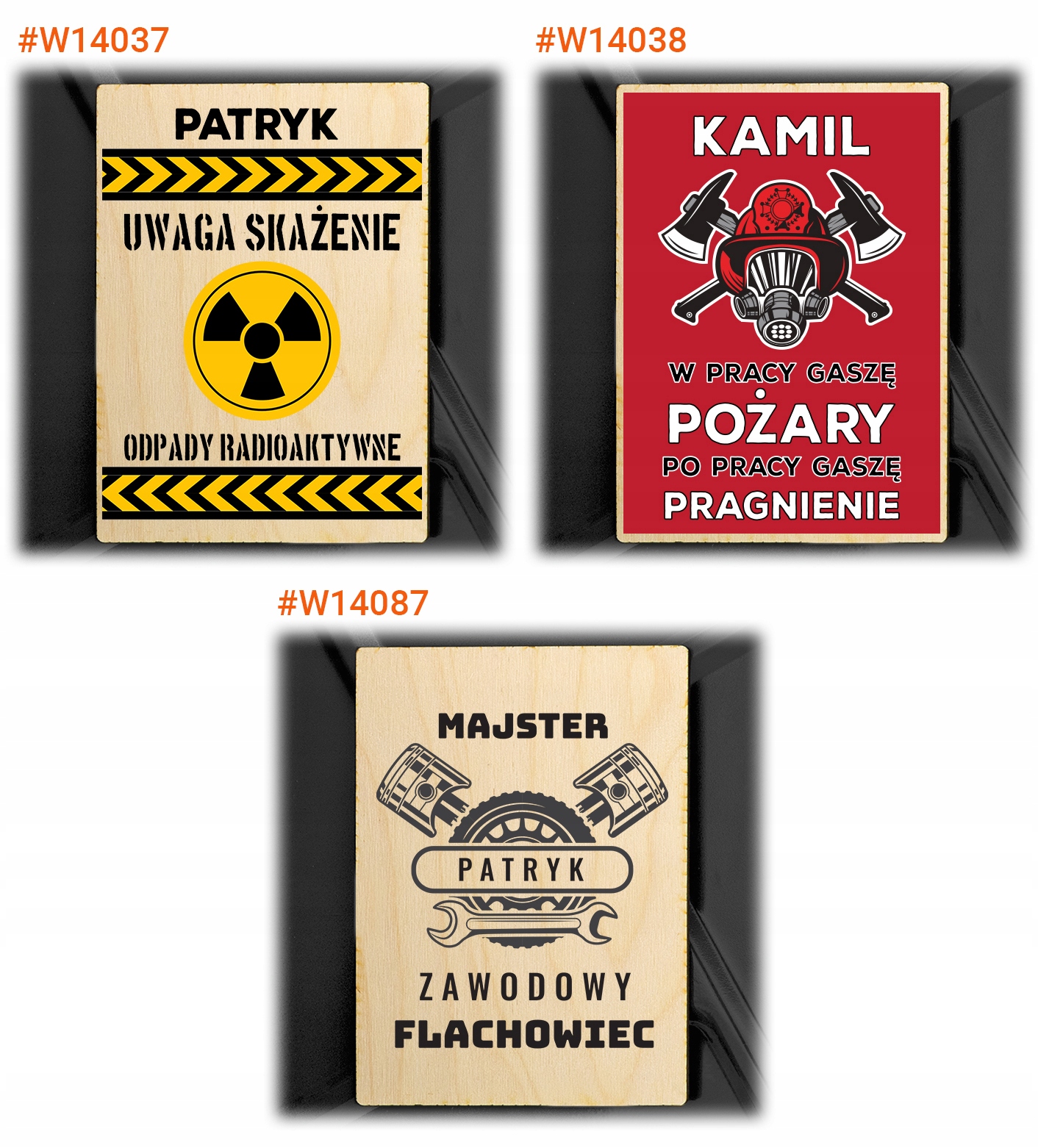 KANISTER BAREK prezent na emeryturę