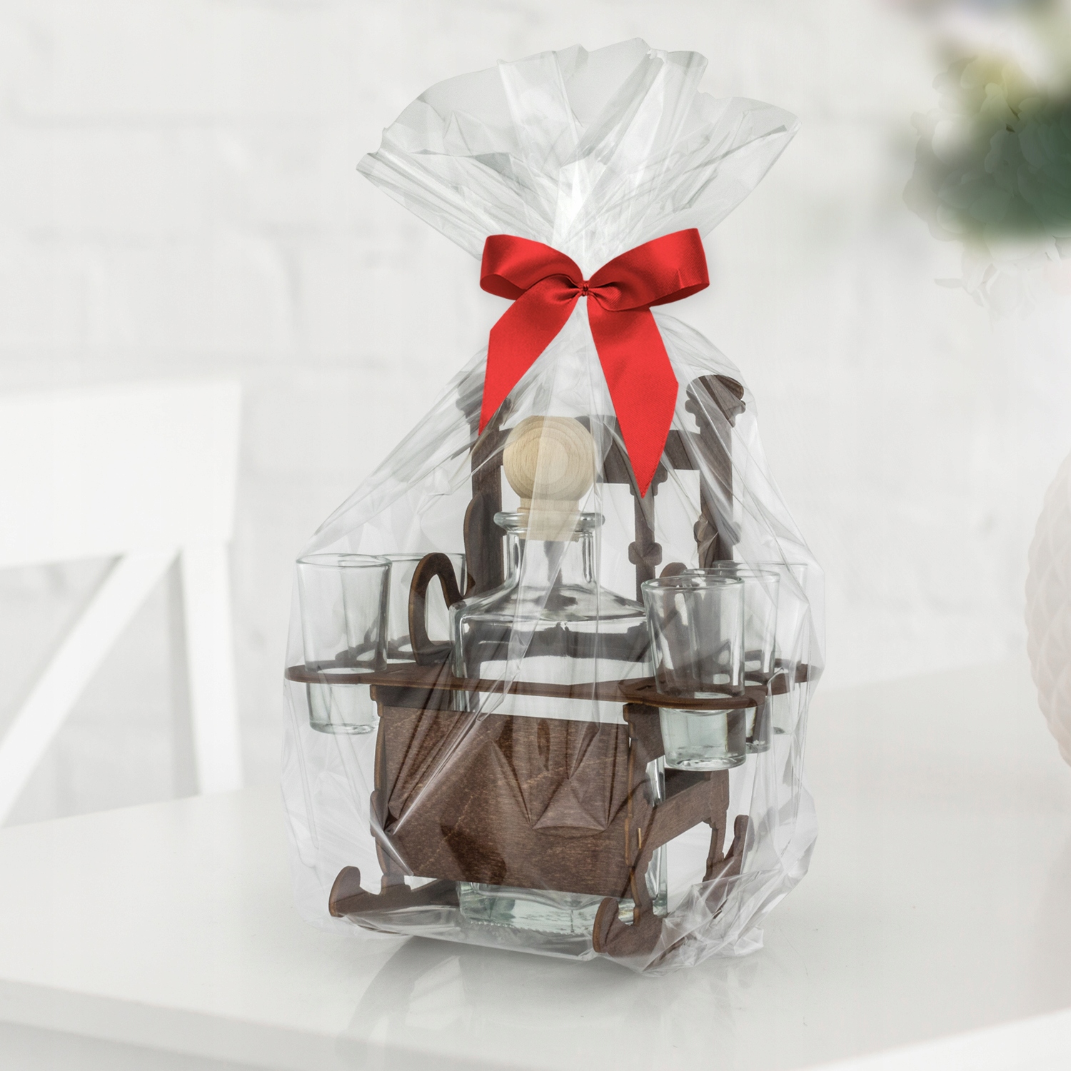 Zestaw KARAFKA kieliszki prezent na 70 urodziny