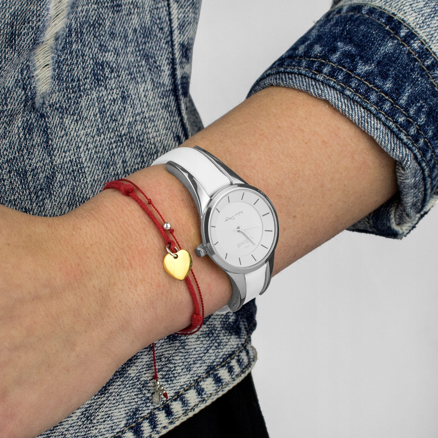 ZEGAREK DZIEWCZĘCY KOMUNIJNY G. ROSSI GRAWER