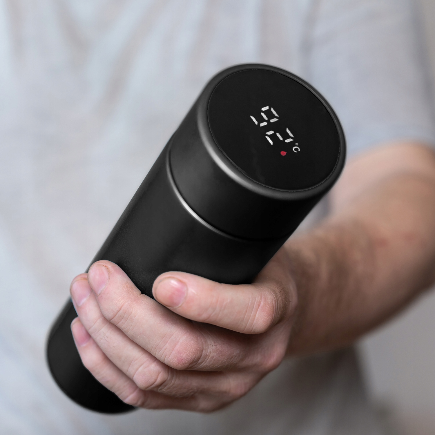 KUBEK termiczny SMART BIDON LCD temperatura GRAWER