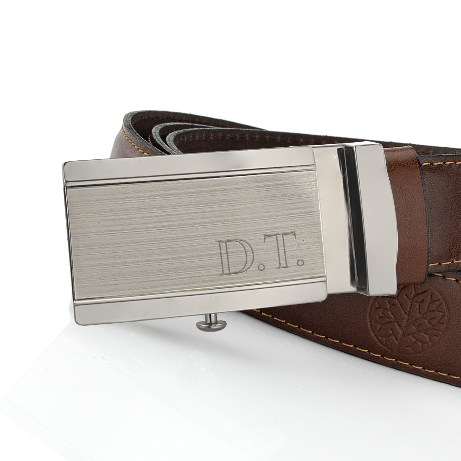 Skórzany męski PASEK BETLEWSKI + GRAWER WALENTYNKI