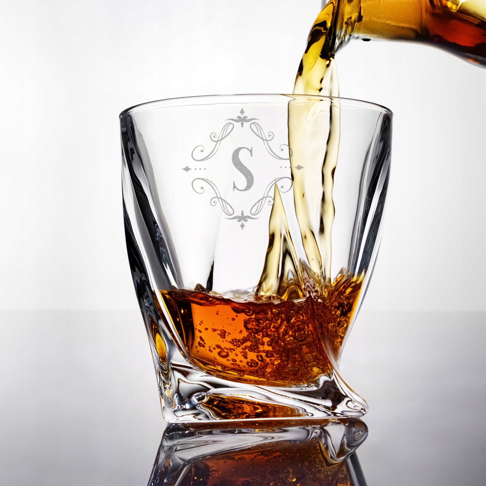 SZKLANKA do WHISKY + GRAWER na PREZENT