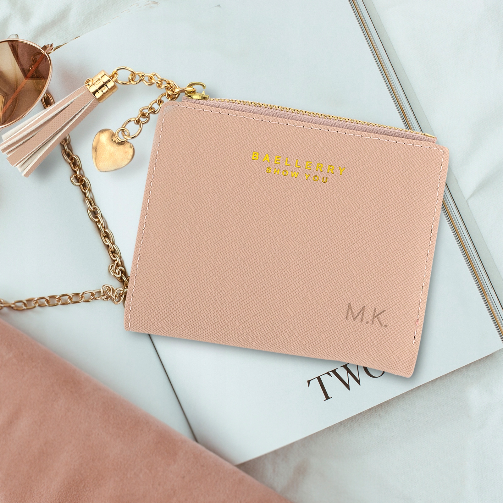 PORTFEL damski mały skóra ekologiczna PORTMONETKA