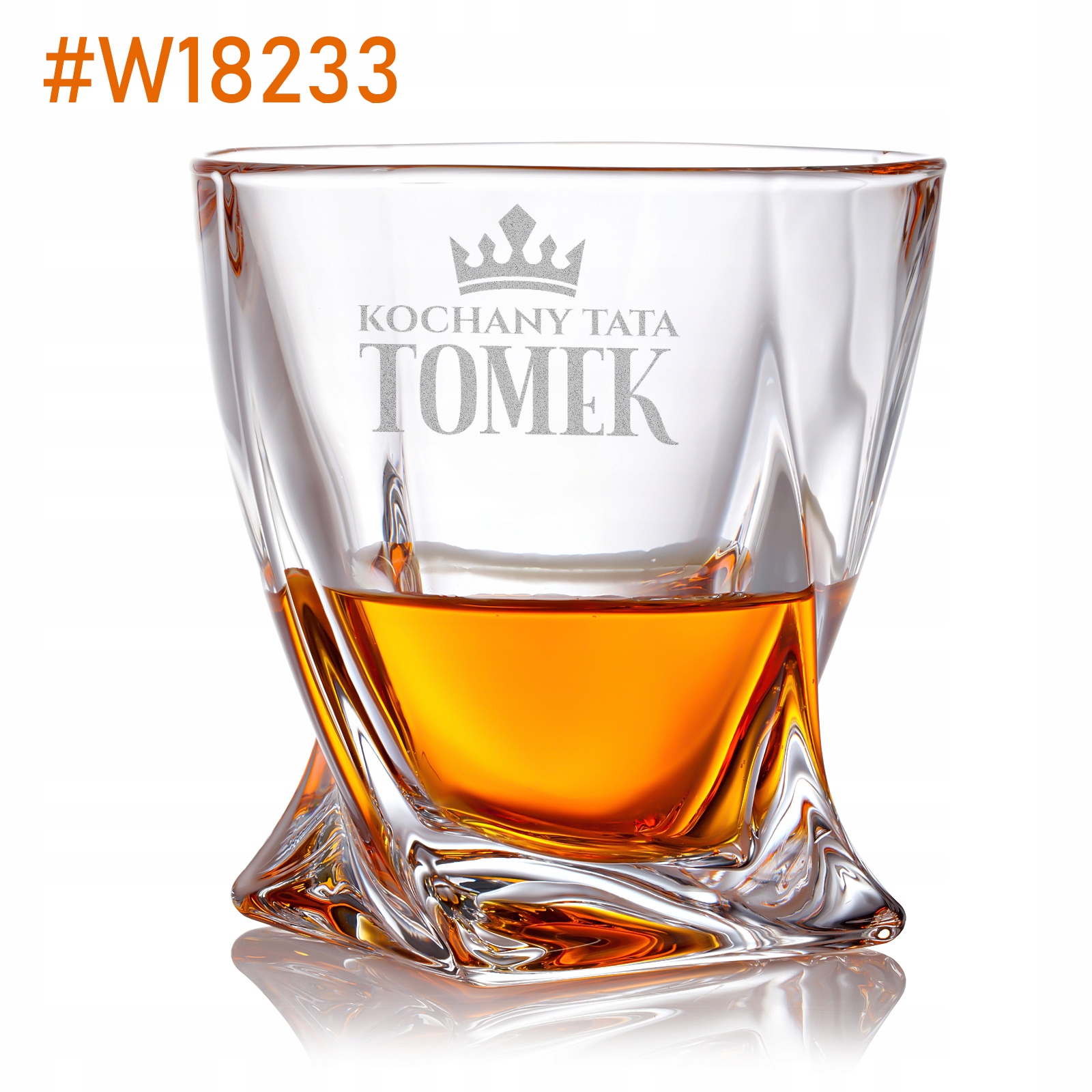 SZKLANKA do WHISKY + GRAWER na PREZENT