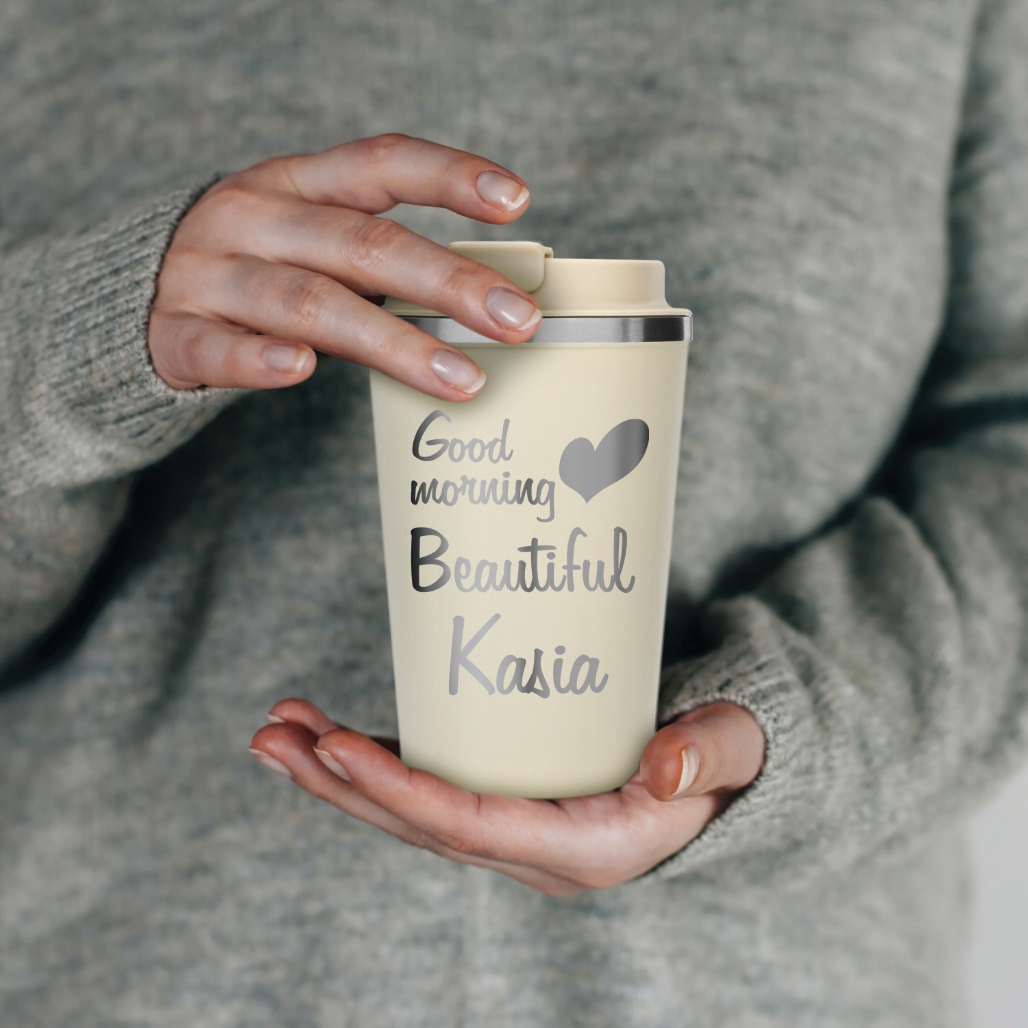 KUBEK termiczny na kawę GRAWER 350 ml termos