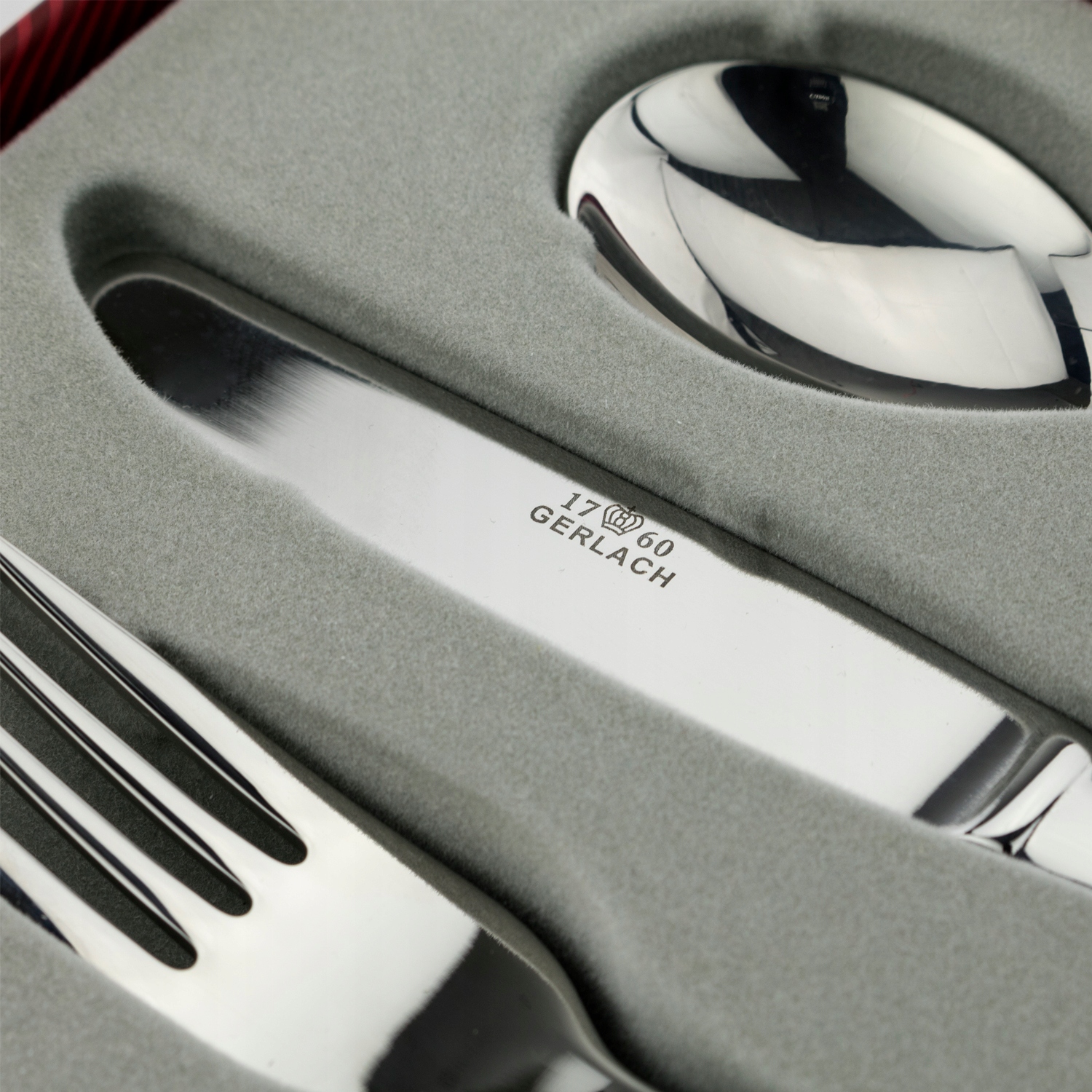 Sztućce dla dzieci + GRAWER GERLACH BON TON kotki