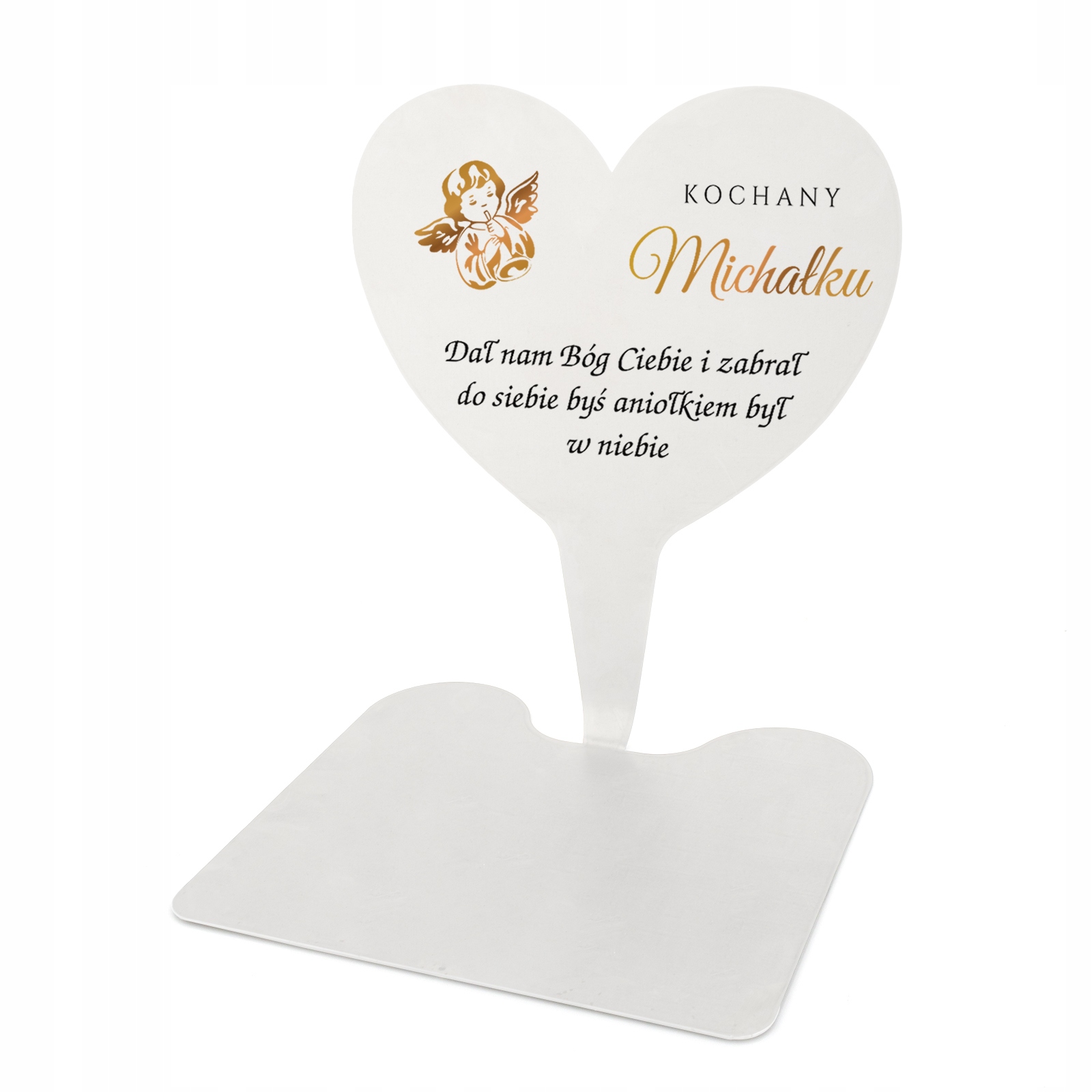 WIĄZANKA na GRÓB DZIECKA + PODSTAWKA z DEDYKACJĄ