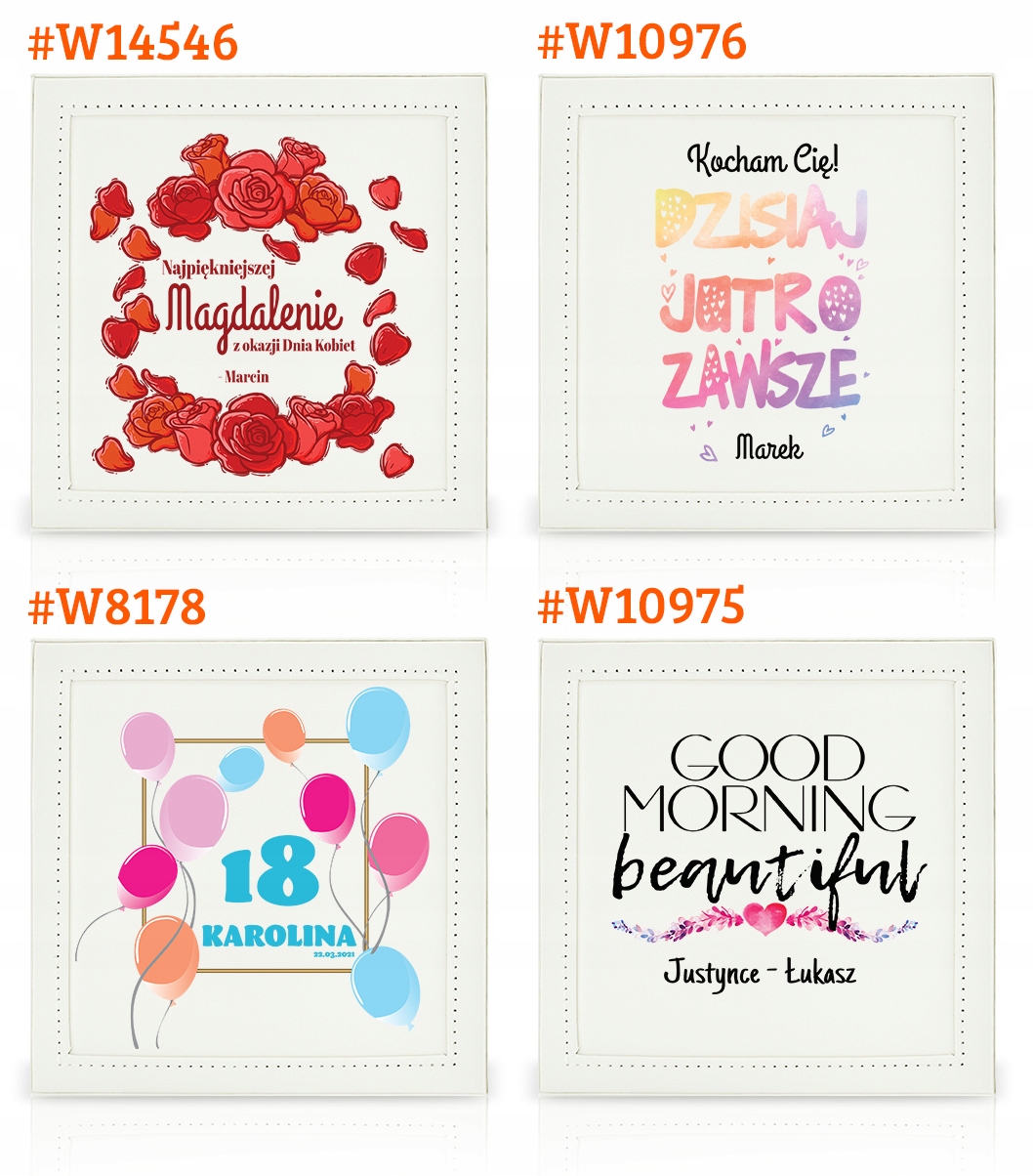 SZKATUŁKA KUFEREK na biżuterię LUSTRO WALENTYNKI