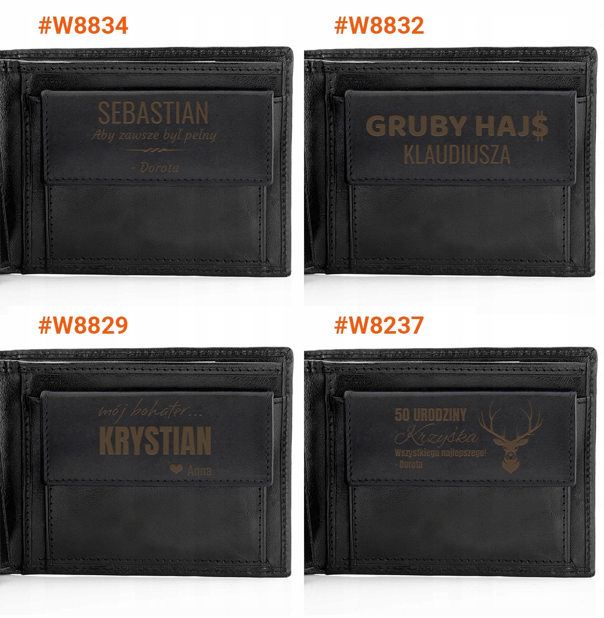 PORTFEL skórzany i PASEK na PREZENT MIKOŁAJKOWY