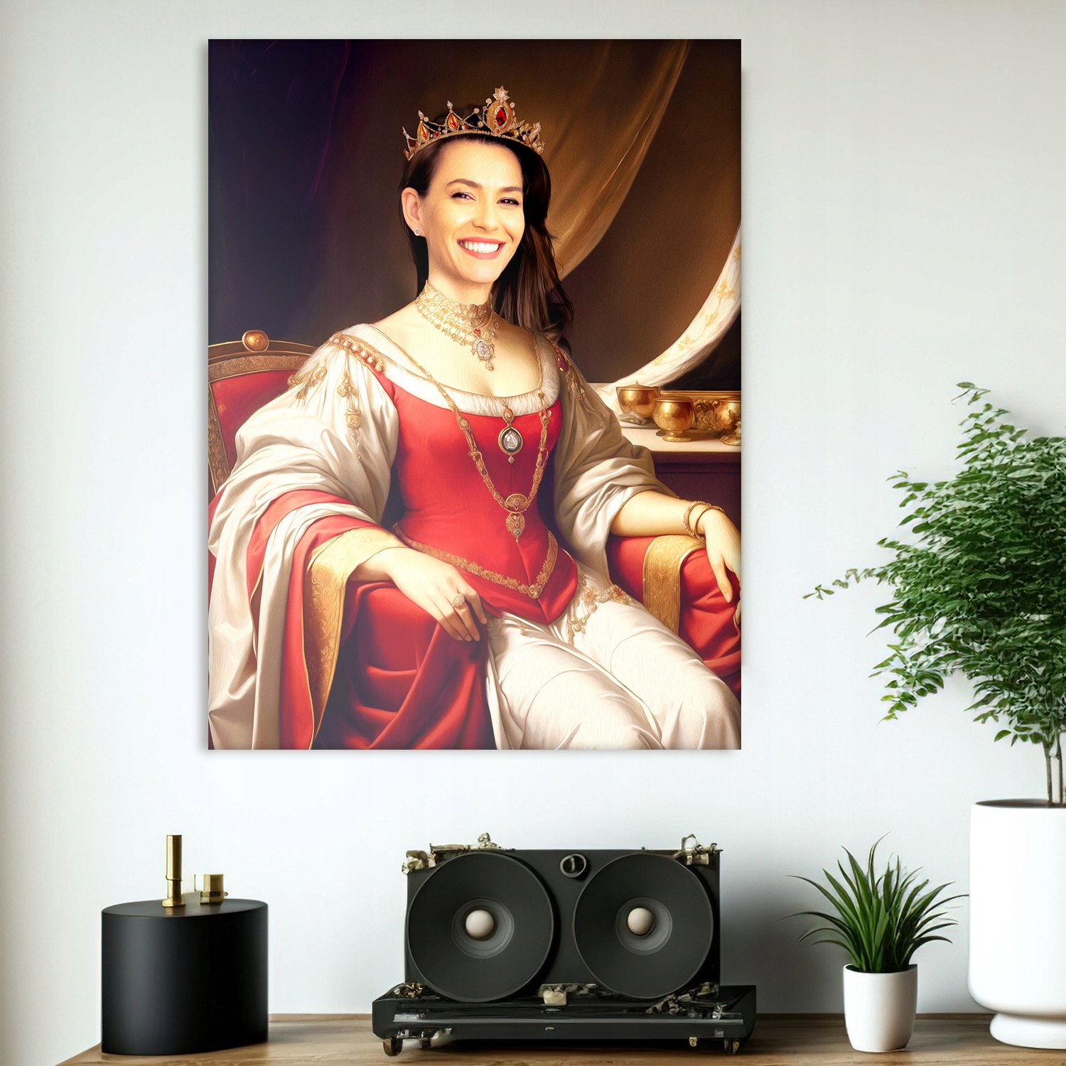 PORTRET OBRAZ ze ZDJĘCIA na płótnie URODZINY 18-99