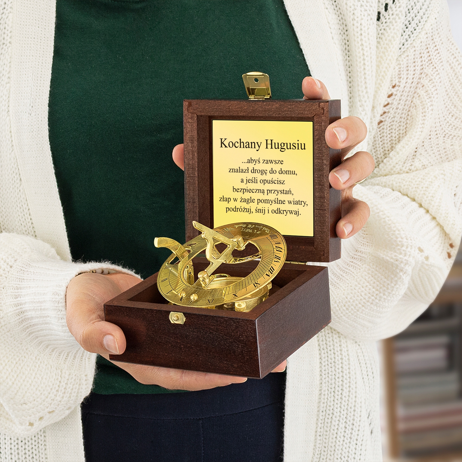 KOMPAS prezent DLA szefa GRAWER URODZINY 40 50 60