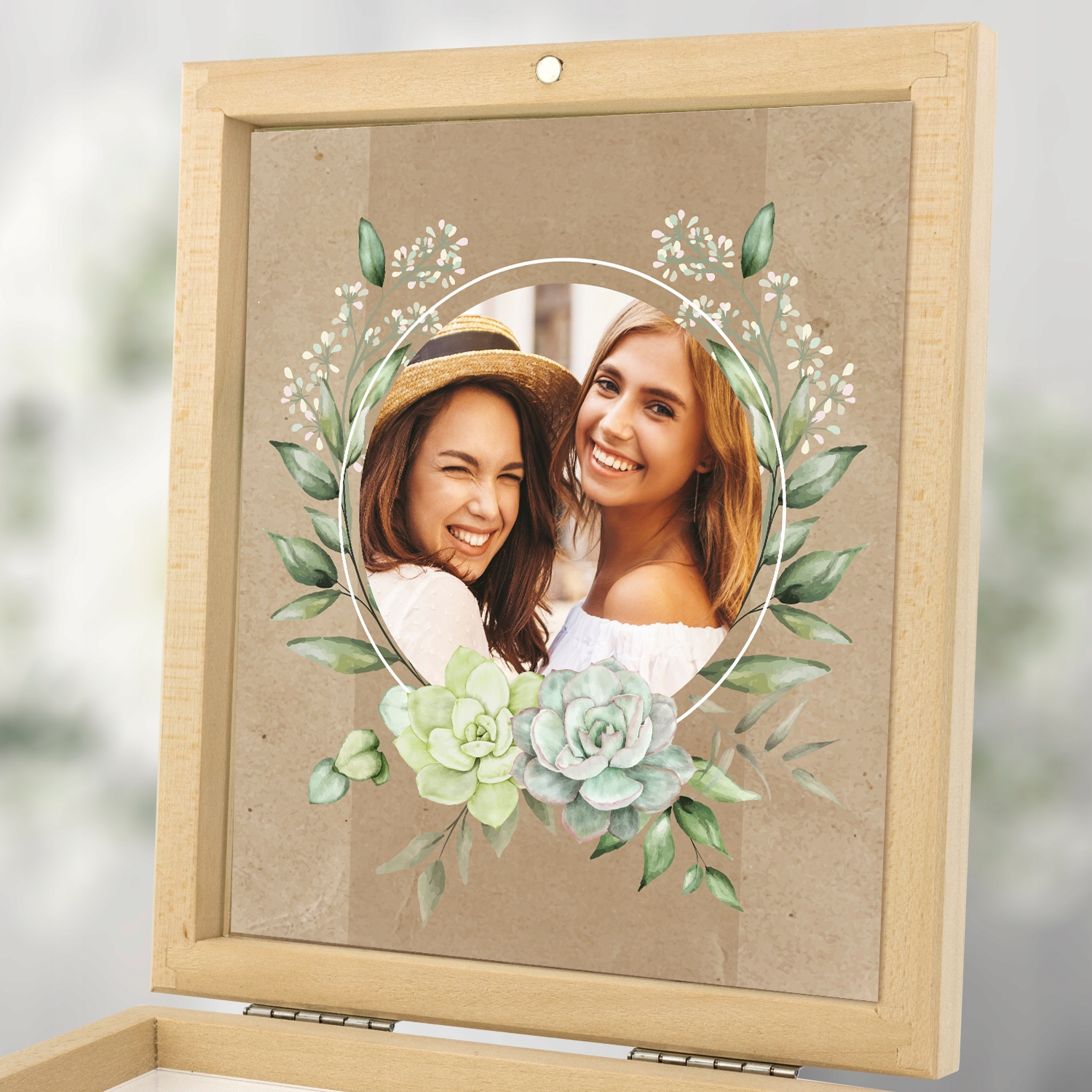 Podziękowanie prezent dla świadkowej na ślub wesele ZDJĘCIE + GRAWER