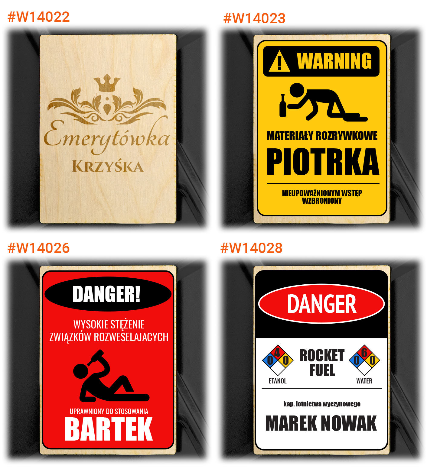 KANISTER BAREK prezent na emeryturę