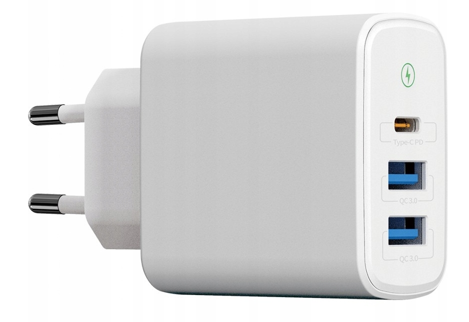 Ładowarka Wg 2Xusb A Usb C Quick Charge 3.0 Pd 20W