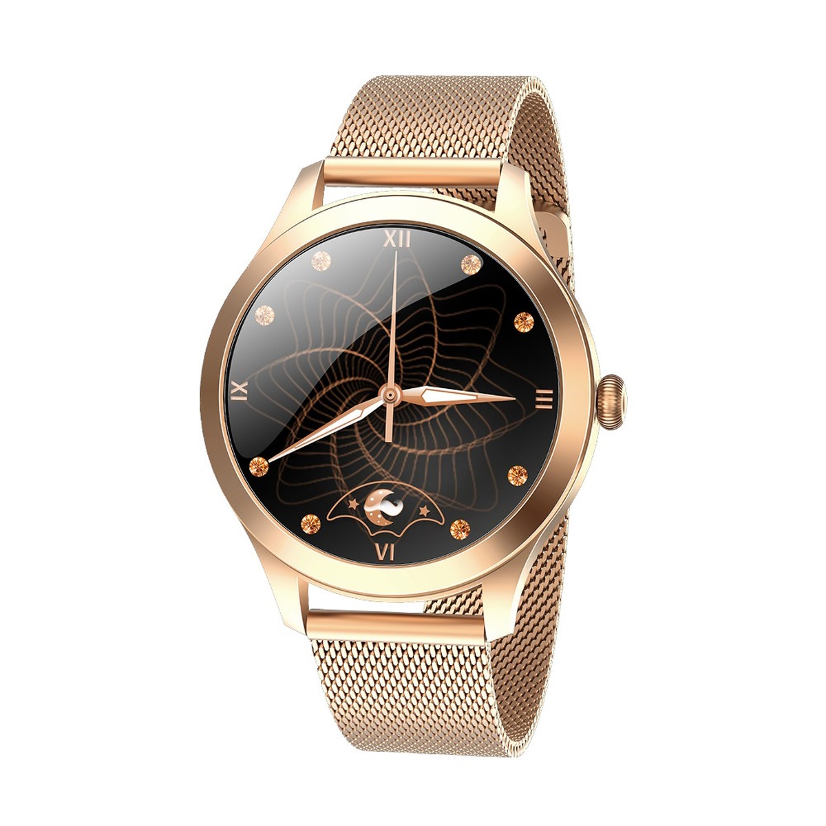 Smartwatch Zegarek Maxcom Fw42 Gold Ip68 Złoty