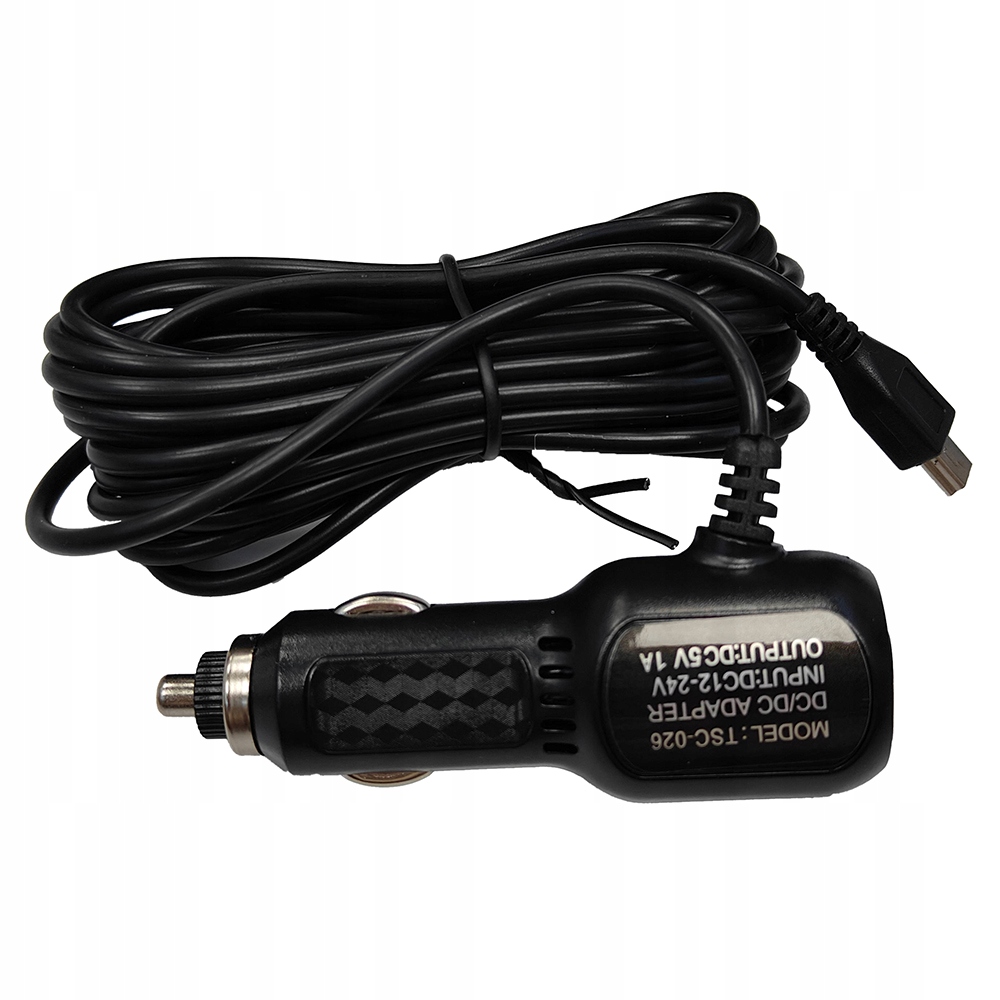 Ładowarka Samochodowa Mini Usb 3.3M Do Xblitz Navitel Mio 70Mai Blow