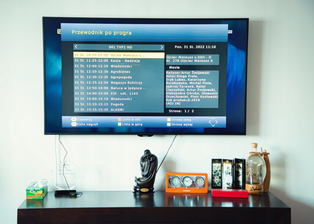 Tuner Dekoder Cyfrowy Tv Hd Dvb-T2 Hdmi H.265 Hevc