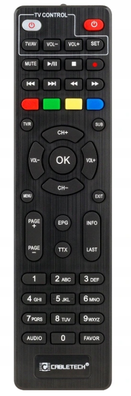 Tuner Dekoder Tv Dvb-T2 H.265 Hevc Pvr Cabletech